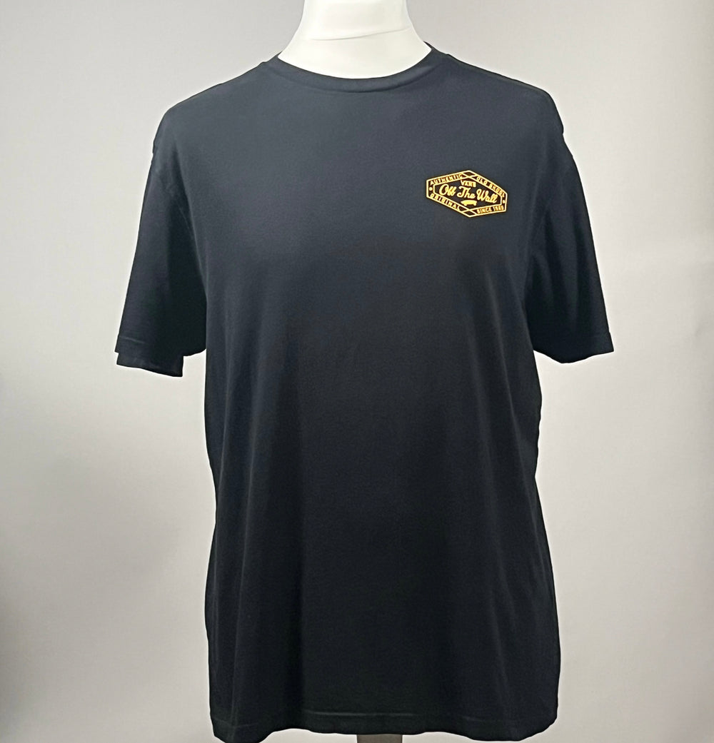 Vans Off The Wall Black Logo Skate T-Shirt