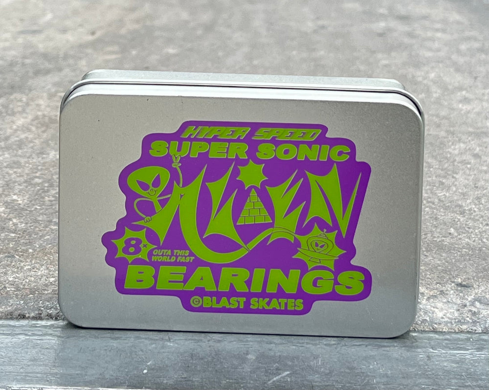 Blast Super Sonic Alien bearings closed tin front