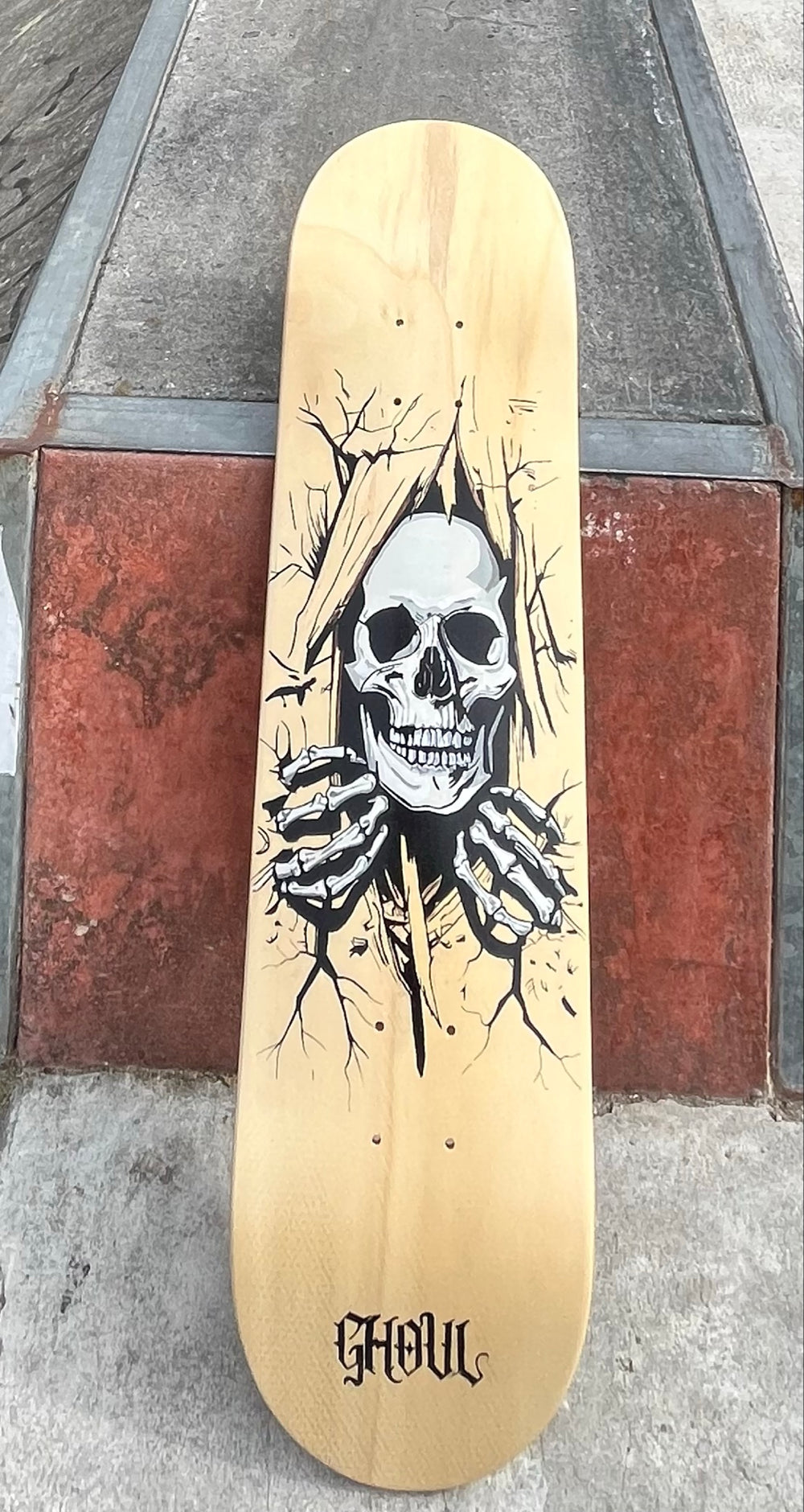 Ghoul Skull Breakthrough deck — front