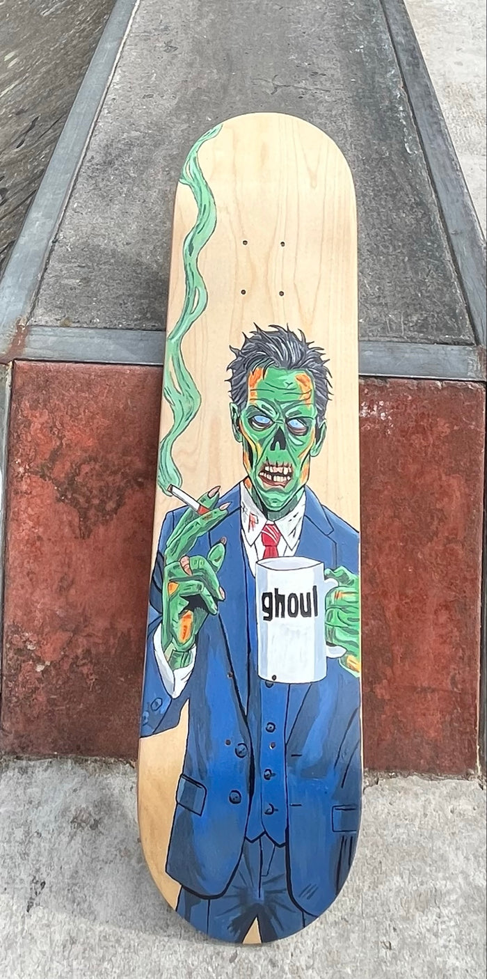 Ghoul Zombie Businessman deck — front