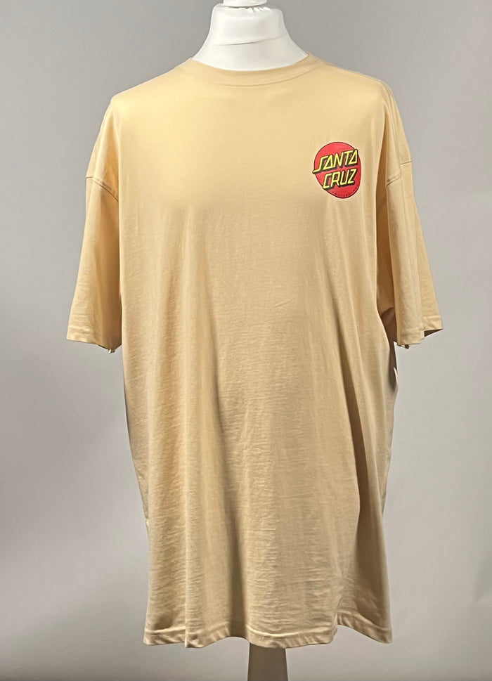 Santa Cruz Classic Dot Sand Skate T-Shirt