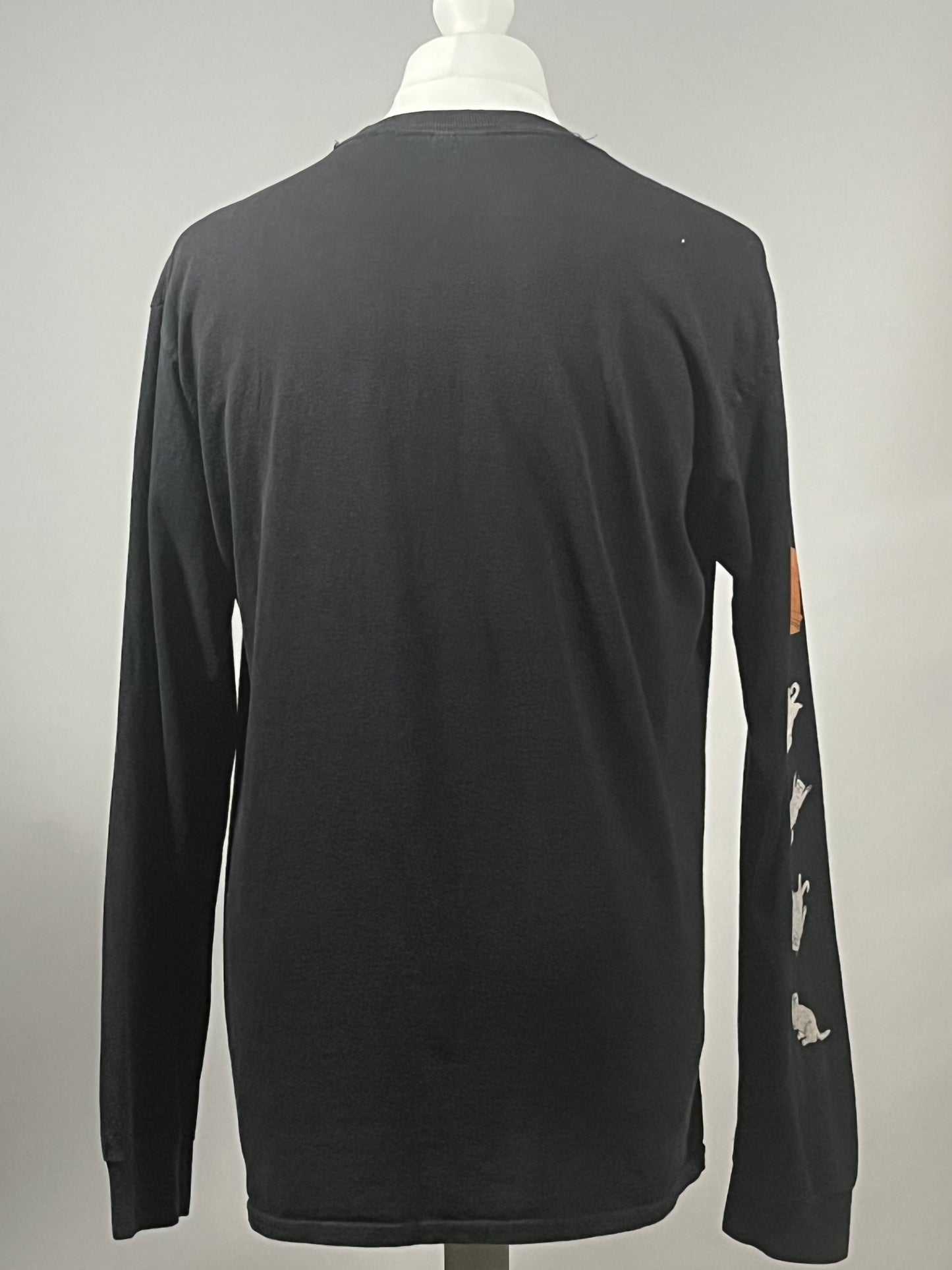 RipNDip Lord Nermal Pill Bottle Black Long Sleeve T-Shirt
