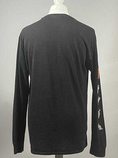 RipNDip Lord Nermal Pill Bottle Black Long Sleeve T-Shirt