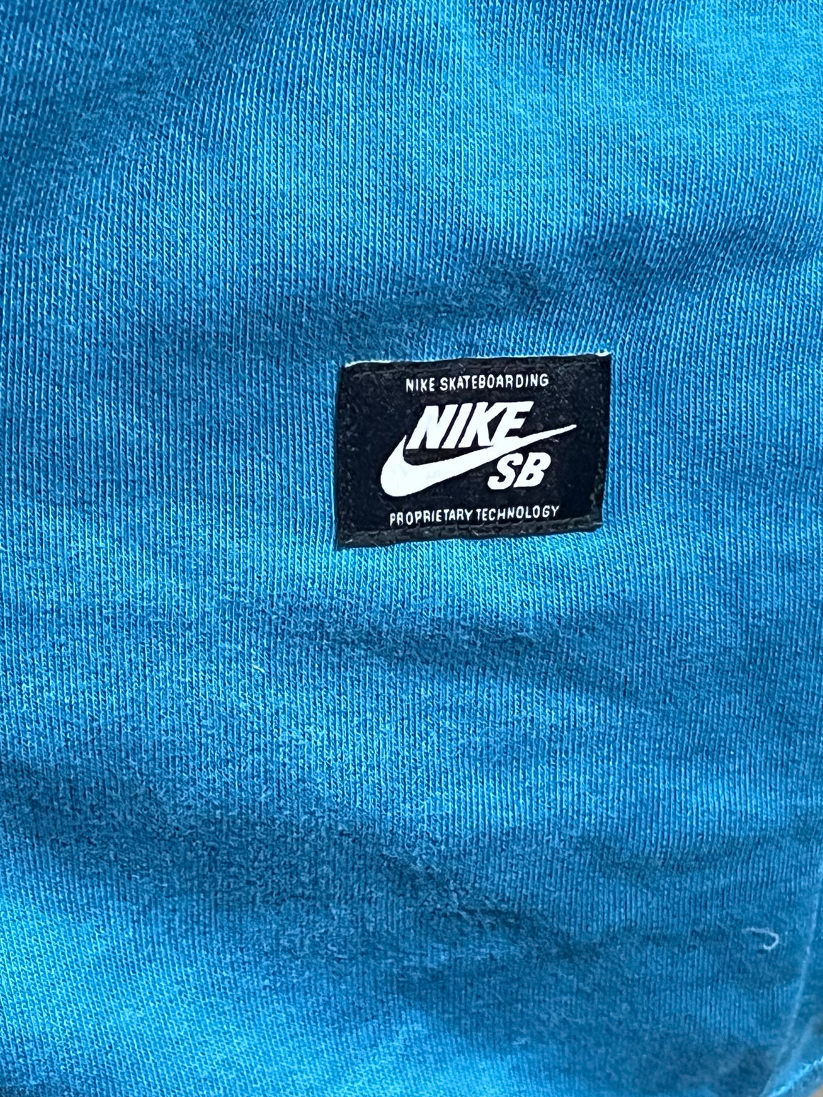 Nike SB Logo Hoodie - Blue - Size XL