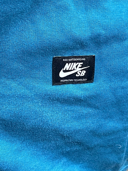 Nike SB Logo Hoodie - Blue - Size XL