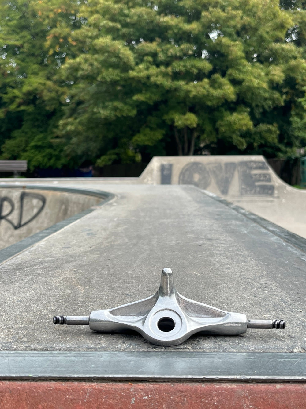 Tremendous silver truck hanger reverse