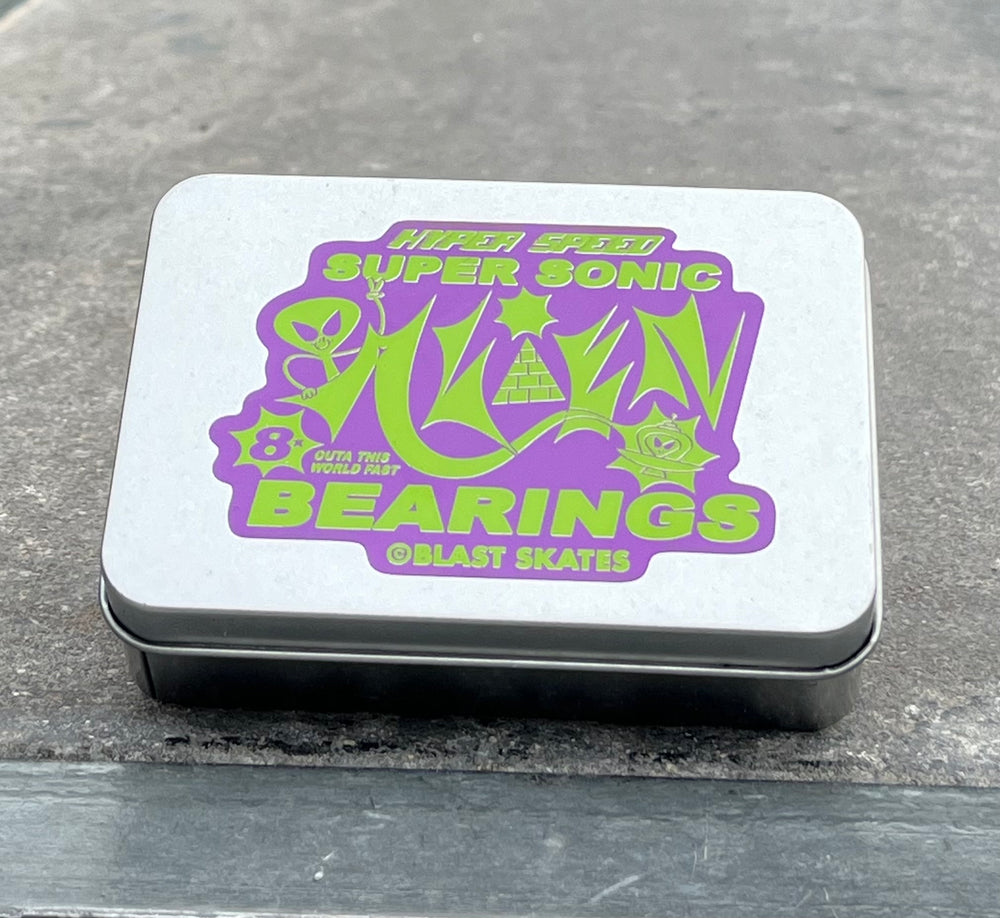 Blast Super Sonic Alien bearings closed tin angled