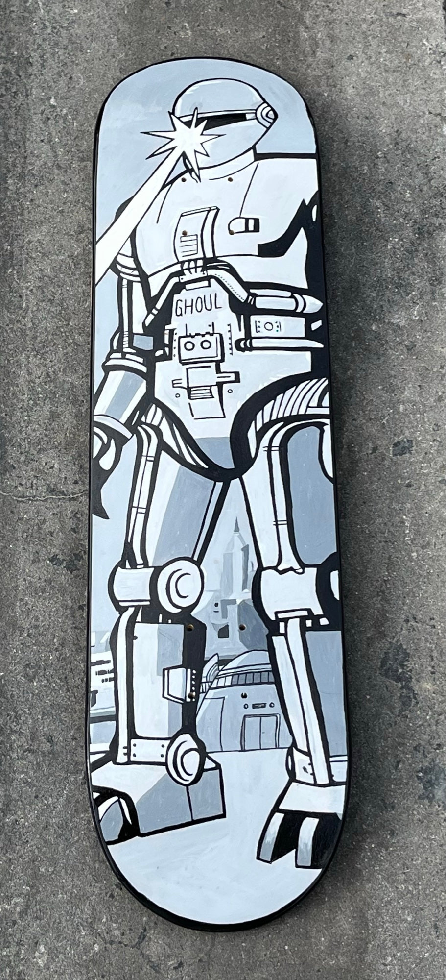 Ghoul Astro Trooper deck — detail