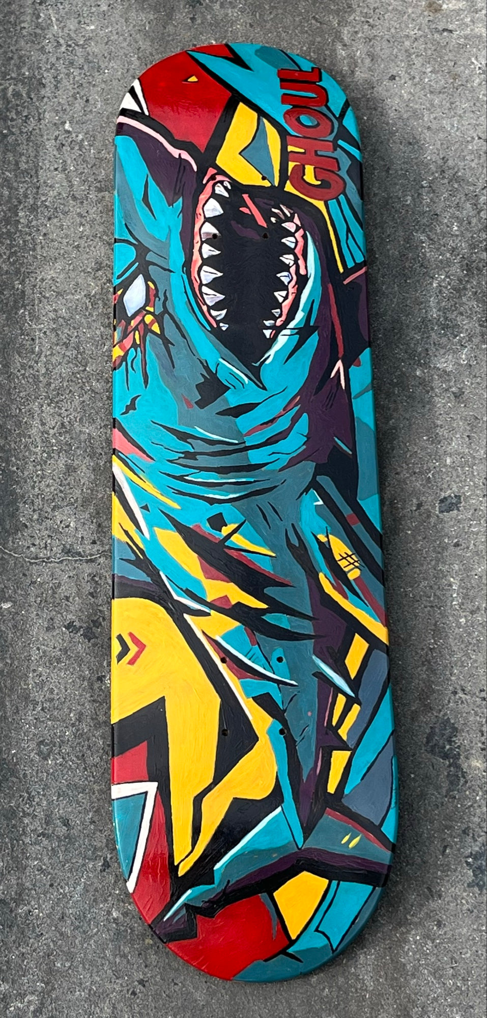 Ghoul Shark deck — detail