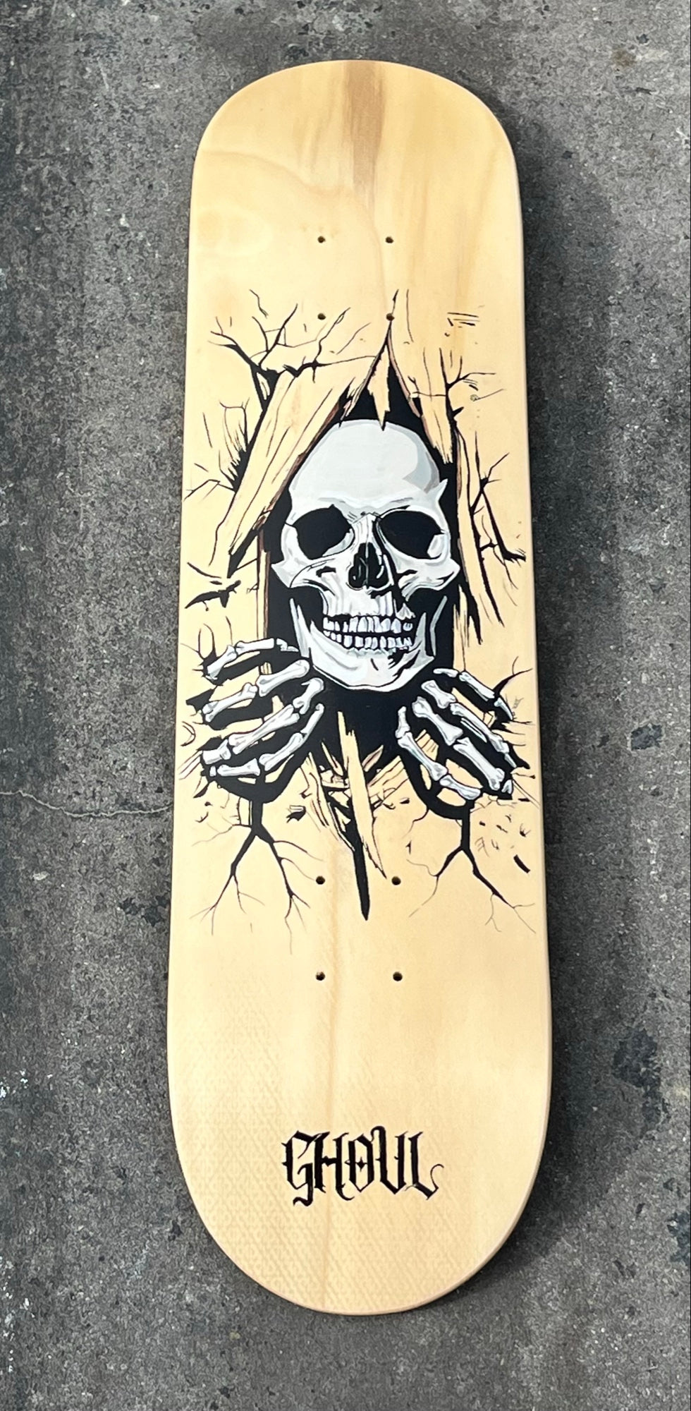 Ghoul Skull Breakthrough deck — detail